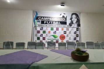 Foto - CAMPEONATO DE FUTSAL: BEATRIZ DE CARVALHO SEBASTIÃO 2023.